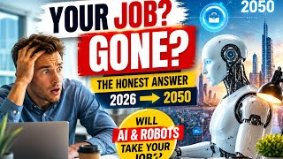 Will AI & Robots Take Your Job The Truth About Work in 2026–2050