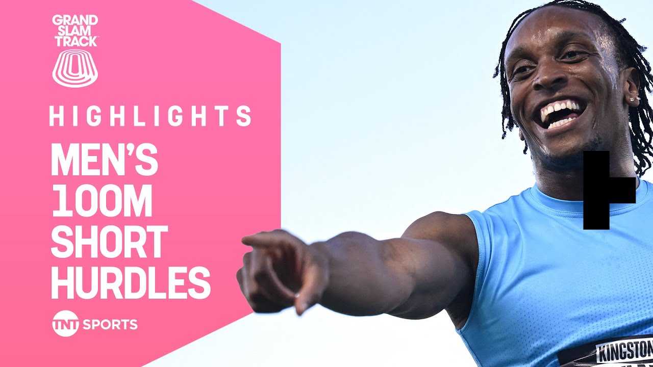 RACING CLEAR! 🔥 | Men's 100m Short Hurdles Race 2 | Grand Slam Track Miami Highlights