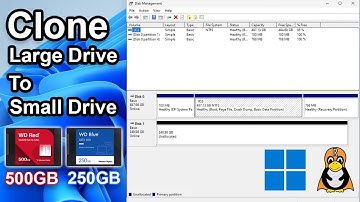 How To Clone a Large Drive To Small Drive