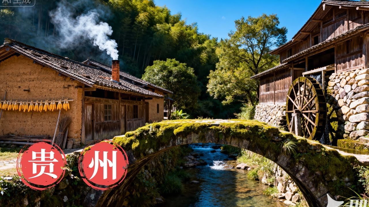 貴州｜美麗的烏東村，漂亮、民風淳樸的侗族村寨，走進村寨宛如世外桃源，小河流過屋前，還需要嚮往什麼詩和遠方。