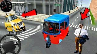 Chingchi Rickshaw City : Auto Rickshaw  Driver  Game 2020: #5 and Gameplay Android screenshot 1