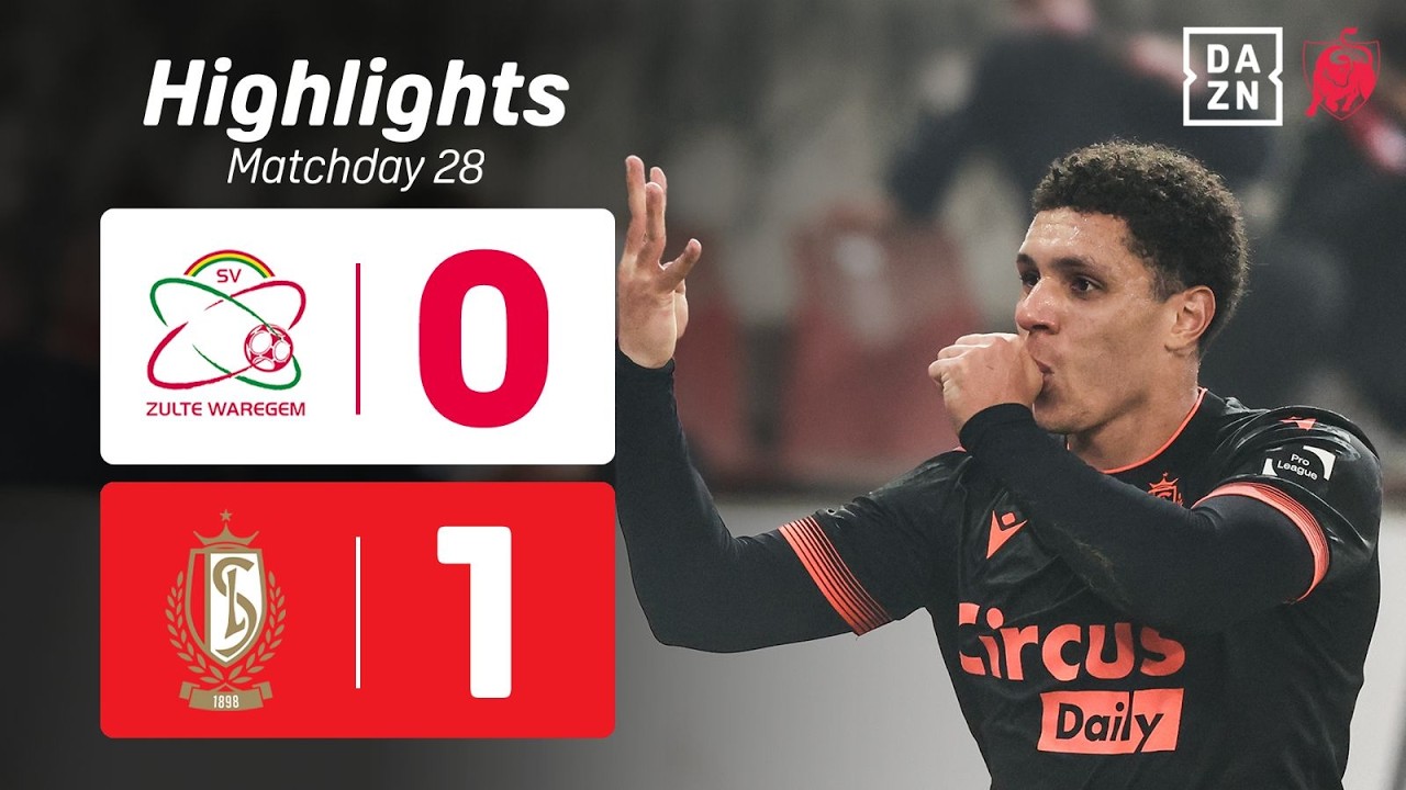 Le Standard de Liège n'abandonne pas les Champions' Play-offs. 🔴 | Zulte Waregem - Standard de Liège
