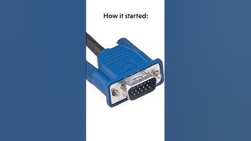How It Started VS How It