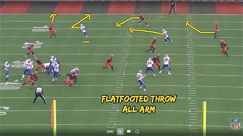 Bills QB Josh Allen’s Arm Strength | Deep Over Route