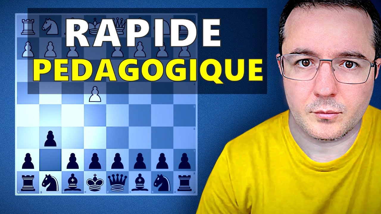 les coups THÉMATIQUES de la DÉFENSE MODERNE aux ÉCHECS/ RAPIDE PÉDAGOGIQUES