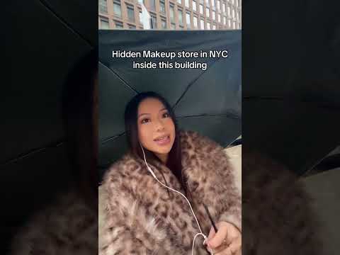 Hidden Makeup Store in NYC