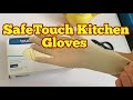 Disposable Kitchen Gloves: SafeTouch Latex Powder-Free Gloves For Home/ Unboxing, Review & Use
