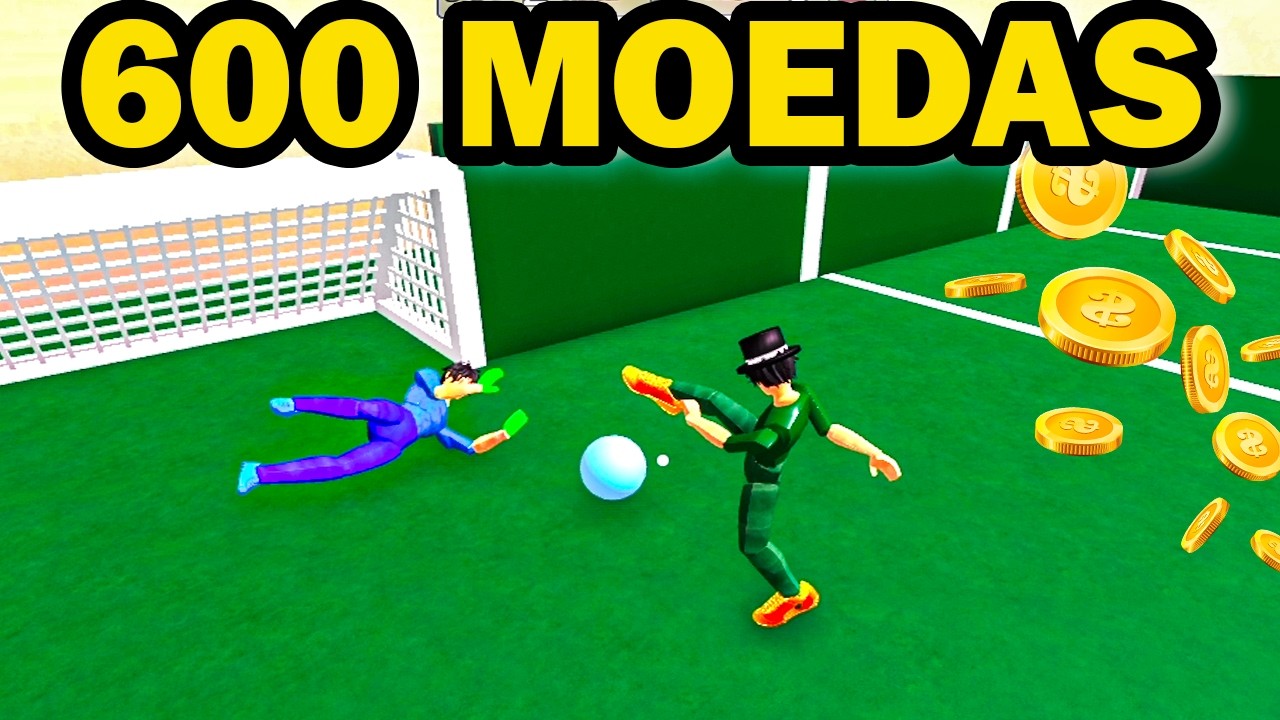 COMPREI UM DRIBLE SECRETO NO FUTEBOL DE RUA REALISTA DO ROBLOX