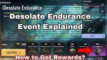 Desolate Endurance Event Explained in Cod Mobile | How to Get Rewards