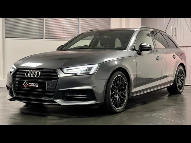 アウディ純正　カスタムブラックエディション　A4　Sライン Audi A4 S Line Black Edition With BBS Style Alloys, Parking