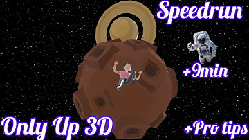 only up 3d parkour SPEEDRUN WORLD RECORD PRO TIPS HIGHLIGHTS FULL GAME FINAL 9 minutes ONLY UP!