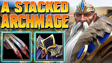 A STACKED Archmage | WC3 | Grubby