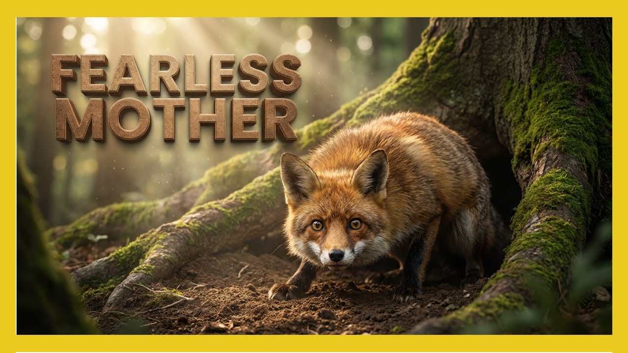 She Risked Everything to Protect Her Cubs | An Incredible Mother Fox Moment