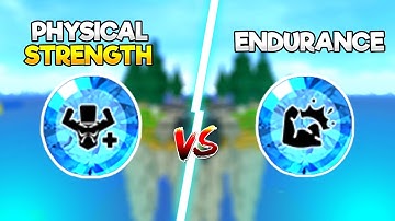 Physical Strength S VS Endurance S  Rune in Bedwars | Blockman Go Bedwars
