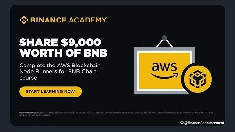 Deploy BNB Chain Nodes with AWS Node Runners. Binance Academy Courses. Quiz Answers