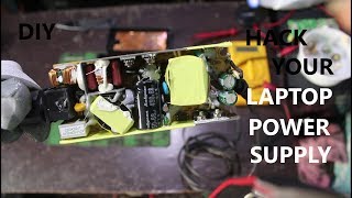 DIY - convert laptop power adapter into variable supply l 5 volts to 35 volts