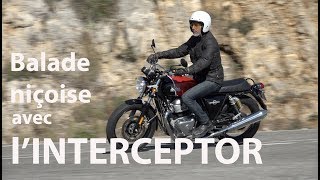 Royal Enfield Interceptor 650  Balade niçoise