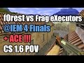 POV: f0rest vs. Frag eXecutors @IEM 4 fnatic CS 1.6 Demo ACE