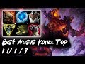 Best Nasus Korea Top vs Fiora | Korea High Elo Replays