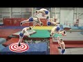 GYMNASTICS TARGET PRACTICE CHALLENGE! {EPIC}