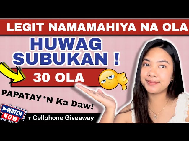 ✅LEGIT LIST NG NAMAMAHIYA AT MAY HARASSMENT NA MGA OLA | Baka may LOAN KA PA DITO! GRABE MGA YAN! ❌ class=