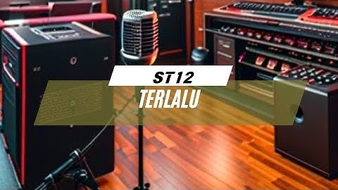 ST12 - Terlalu  | Official Video Clip ( Karaoke Version Original) Nada Cowok