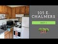 Chalmers Manor -105 E. Chalmers - 2 Bedrooms Overview