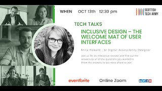 Information Inclusive Design - the welcome mat of user interfaces with Anita Howard Update