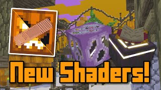 The Spookiest Shaders! - Halloween Mash-up Patch Update (Minecraft: Bedrock Edition) by AgentMindStorm 1,876 views 7 months ago 8 minutes, 45 seconds
