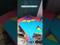 🪁Full Size Handmade Paper Tukli Kite |Amazing Jaipur Designs#shorts #viralshorts #ytshorts #kite #yt