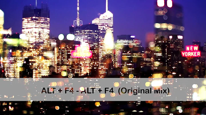 ALT F4 - ALT F4 (Original Mix)