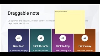 New template! 4 Variations of Course Notes in Storyline and Rise