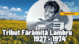 Tribut Fărâmiță Lambru : FOAIE VERDE iarbă deasă și Șapte văi și-o vale adâncă. #entertainment