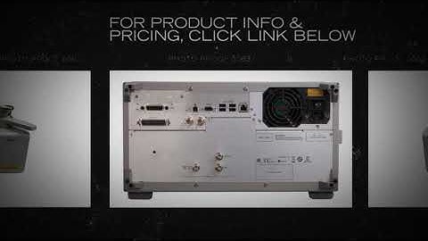 Agilent Keysight E4990A Impedance Analyzer & E4990-61001 w/