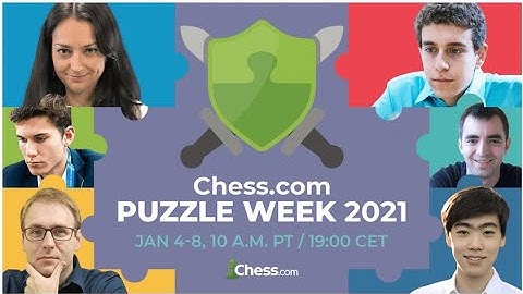 Puzzle Week Day 1 - 3 hours of Five Minute Puzzle Rush on Chess.com