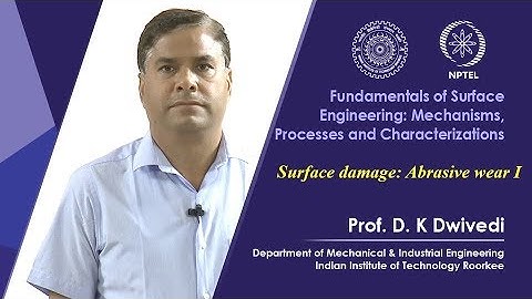 Surface damage: Abrasive wear I