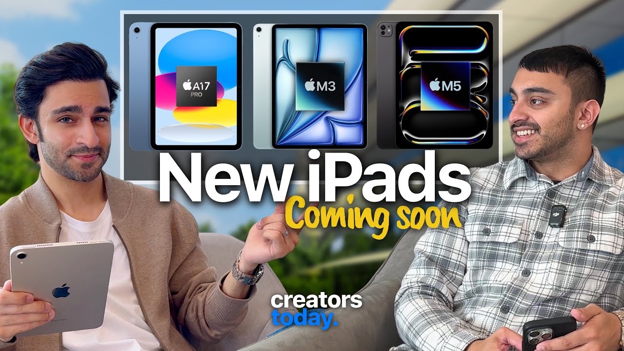 New iPads coming soon: iPad 11, M3 iPad Air & M5 iPad Pro - Everything ...