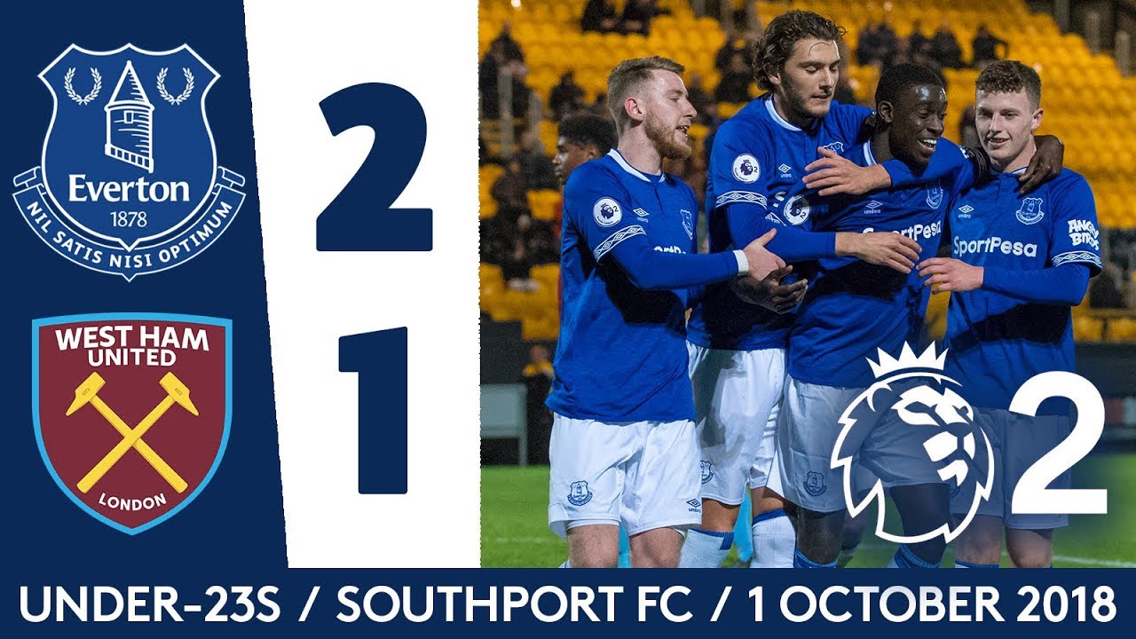 SAMBOU SEALS WIN FOR U23S | EVERTON 2-1 WEST HAM goodison park tour