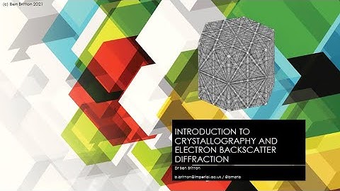 Introduction to EBSD: Introduction