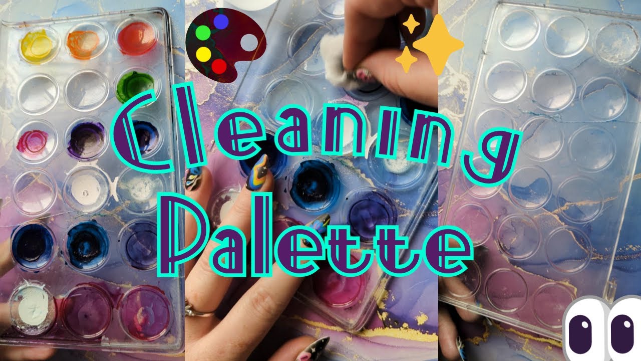 How To Clean India Ink Off Of Plastic Palette