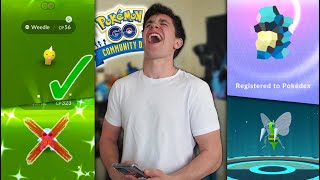 THE COMMUNITY MADE THIS HAPPEN! SHINY WEEDLE Community Day in Pokémon GO