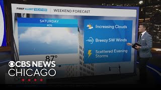 Chicago weather: Clear and cool Friday night, storms possible Saturday