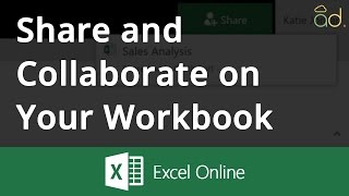 Office 365 - Excel Online - Step 4 - Share and Collaborate on Your Workbook