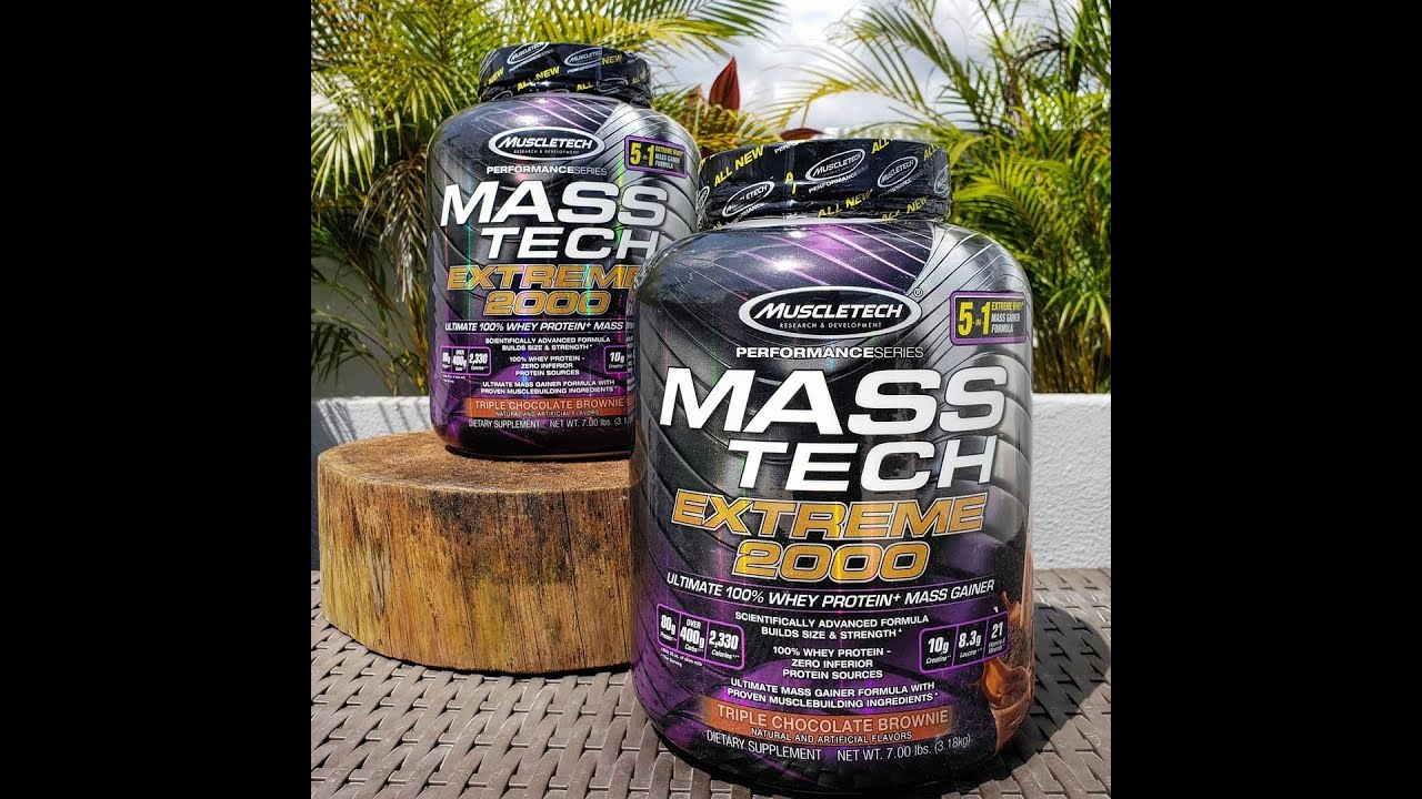 Sữa Tăng Cân Mass Tech Extreme 2000 7lbs (3.18kg)