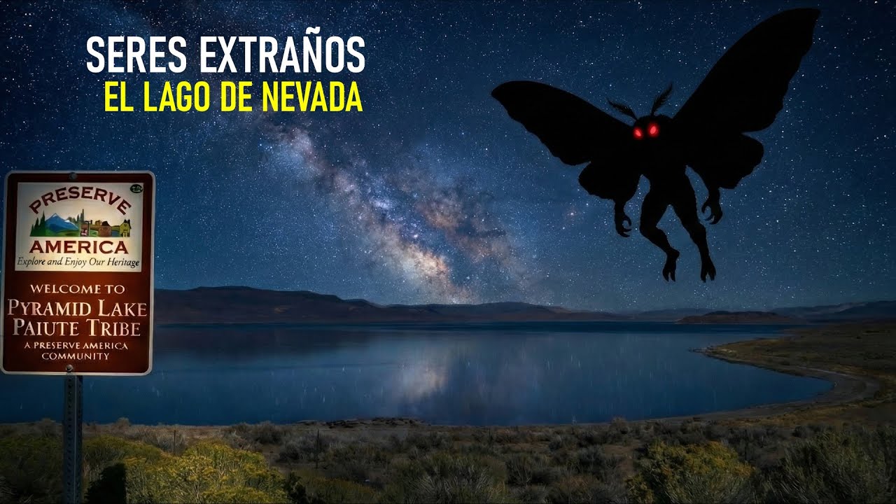 El Ser Extraño de Pyramid Lake (Trabaje en el Desierto de Nevada) - #ElFantasmaErrante (1422)