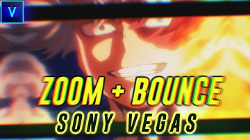 Zoom + Bounce Transition - Vegas Pro [EPIC TRANSITION]