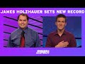 James Holzhauer Beats Roger Craig’s 1-Day Record! | JEOPARDY!