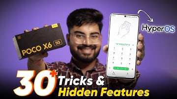 POCO X6 5G Tips and Tricks & Hidden Features 🤫 | POCO X6 HyperOS Features