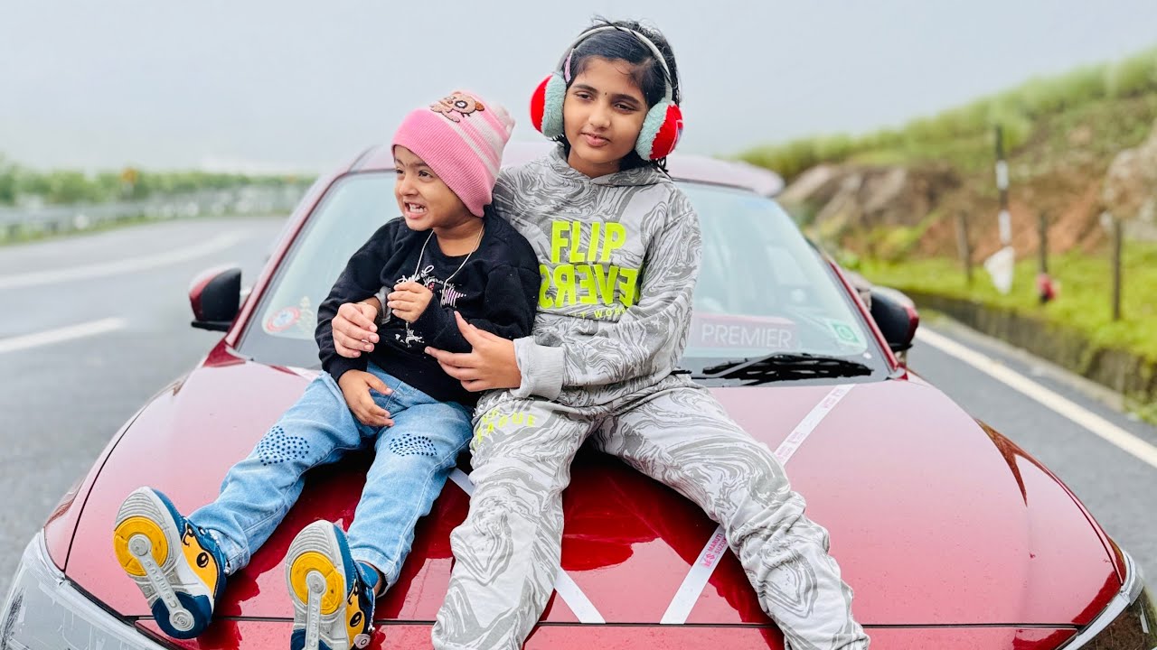 Family Trip to Munnar Hills 🌄 | Waterfalls, Fog, Food & Fun with Kids 🚗🧑‍🧑‍🧒‍🧒