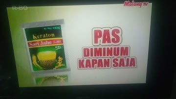 Iklan Sari Jahe Keraton Malang TV 12/06/2021